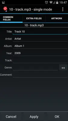 AudioTagger android App screenshot 4